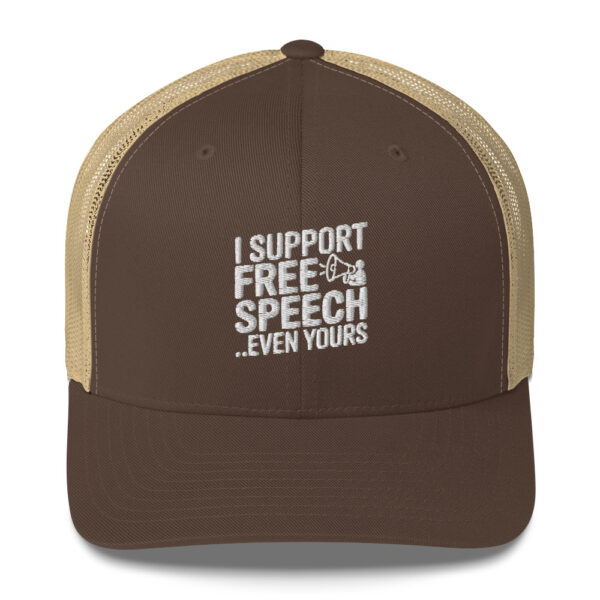 Free Speech Trucker Cap - Image 9
